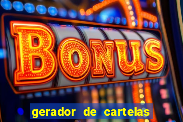 gerador de cartelas de bingo 1 a 99